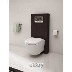 IDEAL STANDARD FRAME + PURA BATHROOMS ARCO RIMLESS WALL HUNG TOILET PAN 5in1 SET