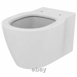 Ideal Standard Concept Aquablade Wall Hung Toilet Soft Close Seat 365mm White