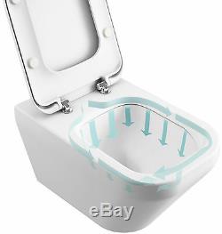 Ideal Standard Concept Aquablade Wall Hung Wc Toilet Pan With Soft Close Seat 2