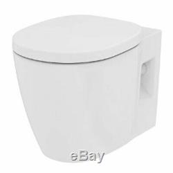 Ideal Standard Concept Freedom Raised Height Wall Hung Toilet 545mm Projection