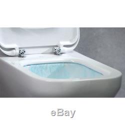 Ideal Standard Tesi AquaBlade Wall Hung WC + Soft Close Seat