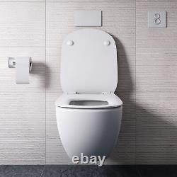 Ideal Standard Tesi Wall Hung Toilet Standard Seat and Cover