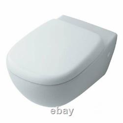 Ideal Standard Wall Hung Toilet Pan WC White Ceramic Jasper Morrison E621701