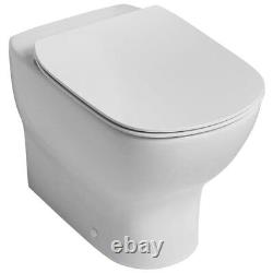 Ideal Standard Wall Hung Wc Tesi Aquablade Toilet With Soft Closing Slim Seat