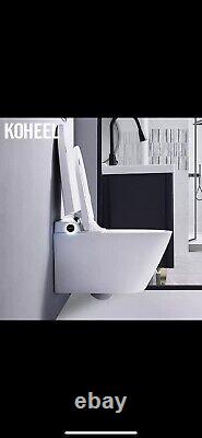 Koheel Wall Hung Intelligent Elongated Remote Controlled Smart Biden Toilet