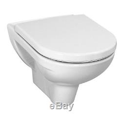 LAUFEN PRO WALL HUNG 56cm WC PAN with REGULAR CLOSING LAUFEN TOILET SEAT SET