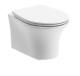 Luxury Designer Rimless Wall Hung Wc & Soft Close Slimline Seat Free Uk Delivery