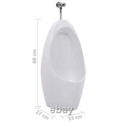 Mens Wall-hung Wall Mounted Urinal with Flush System Ceramic Washout Urinal WC
