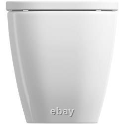 Mode Ellis wall hung toilet with soft close seat