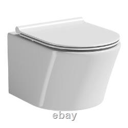 Mode Tate wall hung toilet with slim soft close seat