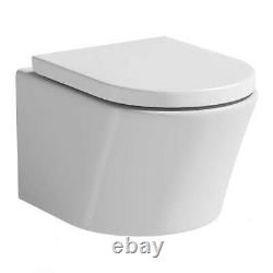 Mode Tate wall hung toilet with soft close seat