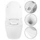 Modern Bathrooms Modern Wall Hung Rimless Toilet Wc D Type With Slim Close Seat