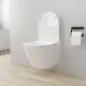 Modern Cloak Room Bathroom Toilet Wall Hung Ceramic Toilet With Soft Close Seat