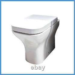 Modern Toilet Soft Close Seat Back to Wall Toilet Compact WC Pan Toilet