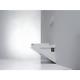 Modern White Ceramic Wall Hung Round Toilet Designer Bathroom Luxury Wc Pan