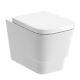 Modern White Wall Hung Toilet 495mm Projection Soft Close Seat Life Guarantee