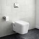 Monza Wall Hung Toilet With Concealed Cistern + Frame (victoria Plumbing)