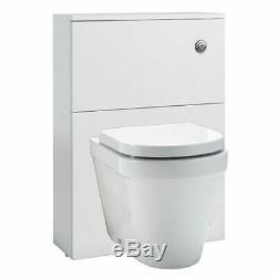 MyPlan 600 Wall Hung WC Unit Toilet Surround Gloss White RRP £229
