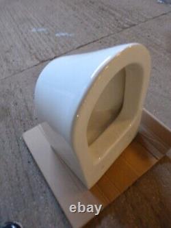 NEW IMEX ARCO Wall Hung Toilet WC White Ceramic No Fixings