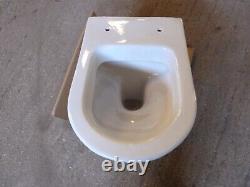NEW IMEX ARCO Wall Hung Toilet WC White Ceramic No Fixings