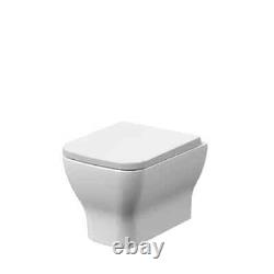 Nuie Ava Rimless Wall Hung Toilet & Soft Close Seat NCG441