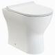 Nuie Freya Rimless Back To Wall Toilet Soft Close Seat