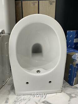 Optimum Universal Rimless Wall Hung Combined Bidet Toilet With Soft Close Seat
