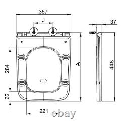 Palma Wall Hung Toilet 1160mm Pneumatic Frame & Cistern & Chrome BUN/PALWH/91075