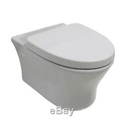 Porcelanosa Wall Hung Toilet and Soft Close Seat Noken Hotels Range
