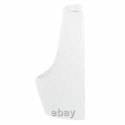 Public Wall Mounted Urinal with Flush Kit White Ceramic Washout Urinal Wall-hung