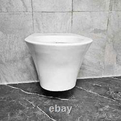 Pure Wall Hung Toilet Pan White Ceramic (Excluding Seat)