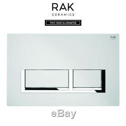 RAK Adjustable Wall Hung Concealed WC Toilet Cistern Frame & Dual Flush Button