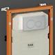 Rak Ecofix 12cm Concealed Wall Hung Toilet Wc Cistern Frame & Dual Flush Plate