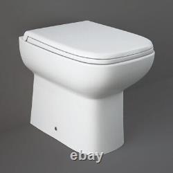RAK Origin Back to Wall Toilet Soft Close Seat