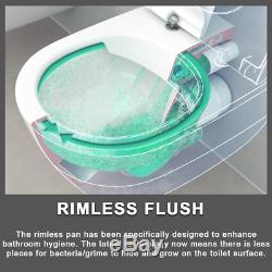 RAK RIMLESS Flush Close Coupled Toilet Bidet Sink Inset Basin Pedestal Wall Hung
