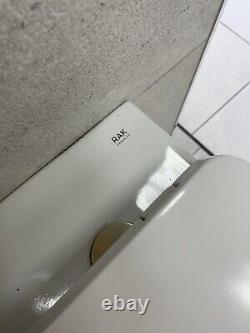 RAK Resort Rimless Wall Hung Toilet Soft Close Seat