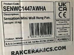 RAK Sensation Mini Wall Hung Toilet Pan SENWC1447AWHA
