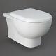 Rak Tonique Rimless Wall Hung Toilet + Soft Close Seat