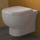 Rak Tonique Rimless Wall Hung Toilet + Soft Close Seat