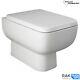 Rak Wall Hung Toilet Rimless Pan, Seat Grohe Concealed Cistern Frame Wc Unit