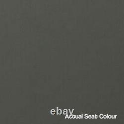 RAK Washington Rimless Wall Hung Toilet 560mm Projection Black Soft Wood Seat