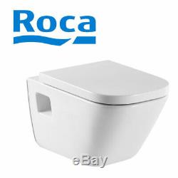 ROCA The Gap Wall-Hung WC Pan with ROCA The Gap Toilet Seat