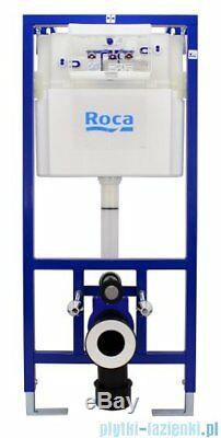 ROCA WC DUPLO PRO WC Frame, Flush Plate, WC Pan with s/c seat, brackets, mat 7in1