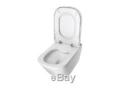 ROCA WC DUPLO PRO WC Frame, Flush Plate, WC Pan with s/c seat, brackets, mat 7in1