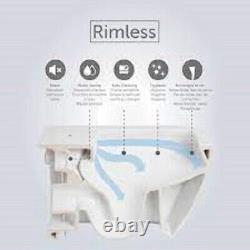 Rak Resort Ceramics Wall Hung Toilet Pan With Slim Soft Close Seat RSTWHPAN + RA