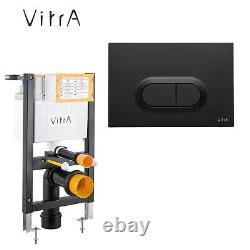 Rimless Toilet Pan Rak Resort Wall Hung & Vitra 1.0 Concealed Frame Cistern