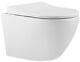 Roca Compact 80mm Concealed Cistern Wc Frame Galaxy Rimless Wall Hung Toilet Pan