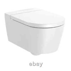 Roca Inspira Wall Hung Rimless Toilet Bathroom White Ceramic S46527000