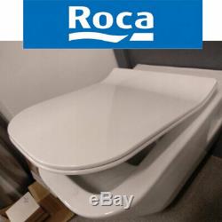 Roca The Gap Wall Hung Wc Toilet +slim Soft Closing Seat New Original Roca