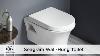 Seagram Wall Hung Dual Flush Toilet By Dxv